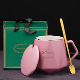 高質陶瓷杯定制LOGO馬克杯